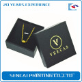 Sencai customized black necklace packing hand made box